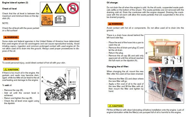 Dynapac F1000T Operation Maintenance Manual PDF 2