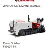 Dynapac F1000T T4i Parts Operation Maintenance Mannual PDF 2