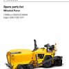 Dynapac F1000W Parts Operation Maintenance Manual PDF 1