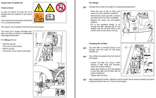 Dynapac F1200C F1200CS Parts Operation Maintenance Manual PDF 3