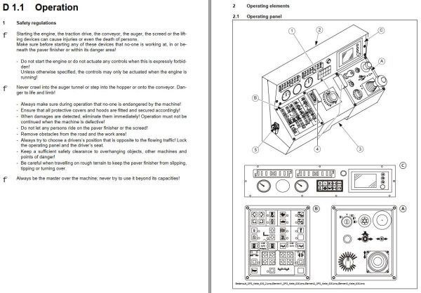 Dynapac F121C F141C Operation Maintenance Manual PDF 2