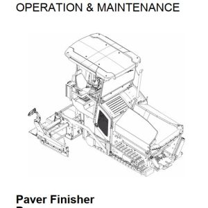 Dynapac F1800C Parts Operation Maintenance Manual PDF 2
