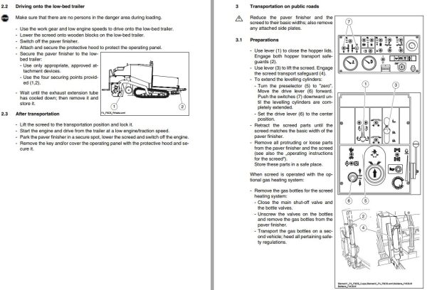 Dynapac F5CS Operation Manual PDF 2