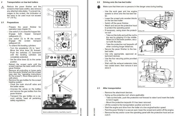 Dynapac F7W F8W F8 4W Operation Manual PDF 2