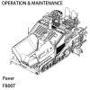 Dynapac F800T Parts Catalogue Operation Maintenance Manual PDF 2