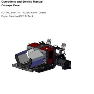 Dynapac FC1700C Operation Maintenance Manual PDF 1