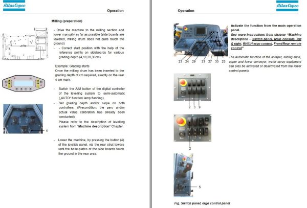 Dynapac High Capacity Planer PL2000F Operation and Maintenance Manual 1