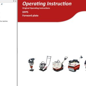 Dynapac Light DFP5 Operation Manual PDF 1