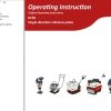 Dynapac Light DFP6 Operating Manual Parts Catalog PDF 1