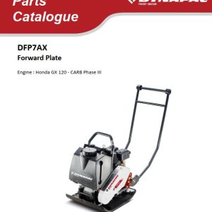 Dynapac Light DFP7AX Parts Operating Maintenance Manual PDF 1