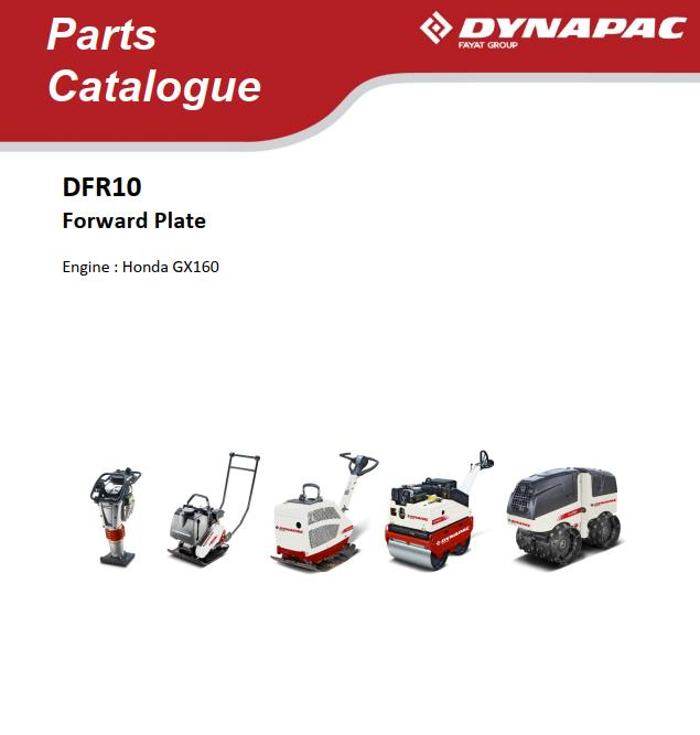 Dynapac Light DFR10 Parts Catalog PDF 1