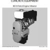 Dynapac Petrol Engine Vibrator BE10 Instruction Spare Parts Catalogue