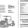 Dynapac Roller CC421C Operation Manual PDF 1