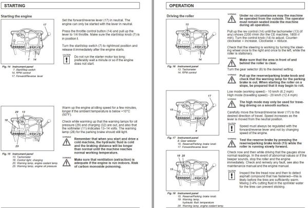 Dynapac Roller CP132 Operation Manual PDF 2 1