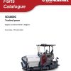 Dynapac SD1800C Parts Catalogue Operation Maintenance PDF 1