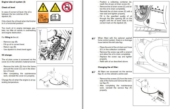Dynapac SD2500C SD2500CS Operation Maintenance Manual PDF 2