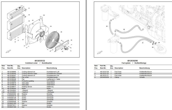 Dynapac SD2550C Spare Parts List PDF 2
