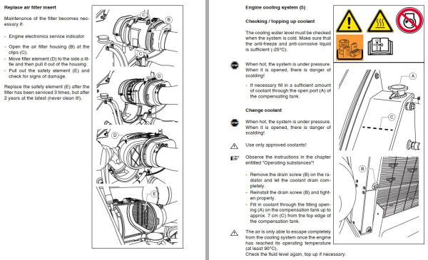 Dynapac SD2550CS SD2530CS Operation Maintenance Manual PDF 2