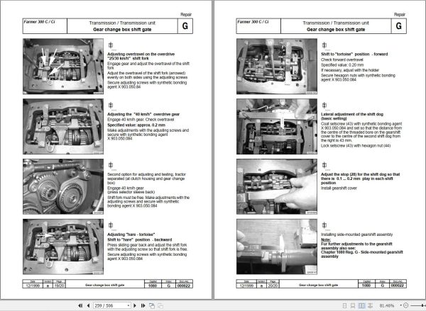 Fendt Farmer 300Ci Gearbox Service Training 1