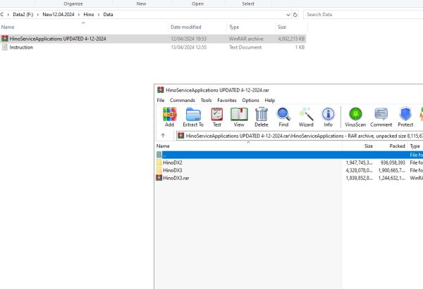 HINO DX3 DX2 04.2024 Troubleshooting Database 1