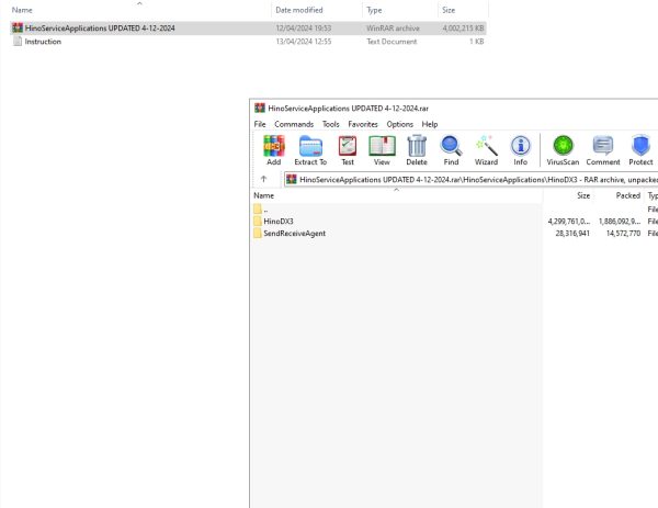 HINO DX3 DX2 04.2024 Troubleshooting Database 3