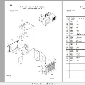 Hitachi Hydraulic Excavator Series ZX Part Catalog 2024 PDF 6