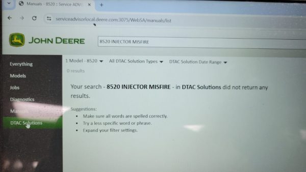 How To Fix John Deere Error 2 5