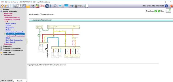 Isuzu G IDSS Domestic Japan 04.2024 Diagnostic Software 7