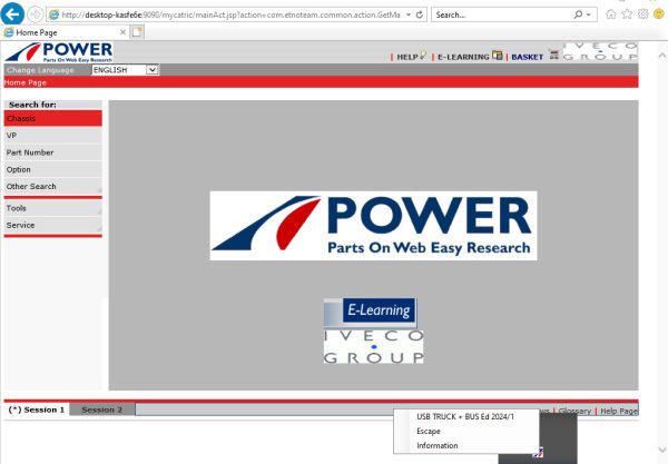 Iveco Power Trucks Bus EPC Q1.2024 03.2024 Spare Parts List 1
