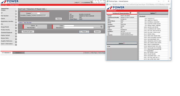 Iveco Power Trucks Bus EPC Q1.2024 03.2024 Spare Parts List 4