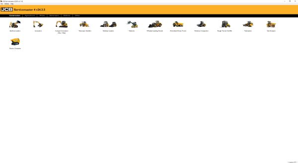 JCB ServiceMaster4 04.2024 V24.3.5 Diagnostic Software 1