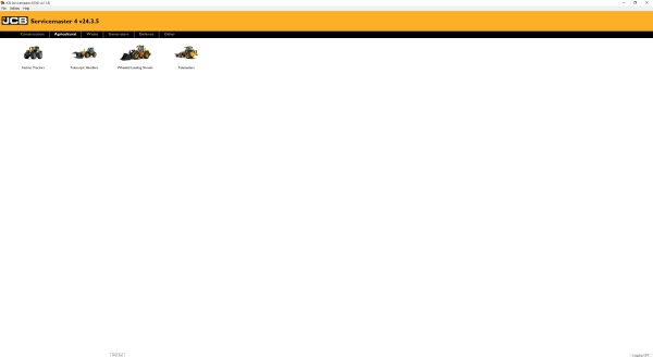 JCB ServiceMaster4 04.2024 V24.3.5 Diagnostic Software 2