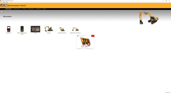 JCB ServiceMaster4 04.2024 V24.3.5 Diagnostic Software 8