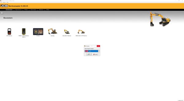 JCB ServiceMaster4 04.2024 V24.3.5 Diagnostic Software 9