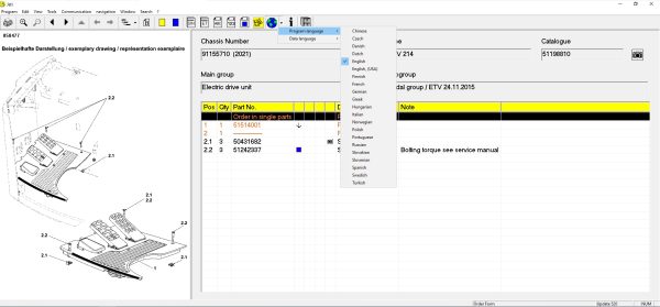 JUNGHEINRICH JETI ForkLift ET v4.37 Updated 520 05.2024 Spare Parts Catalog 5