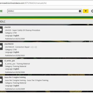 John Deere Service Advisor v5.3 CF 03.2024 Offline 2