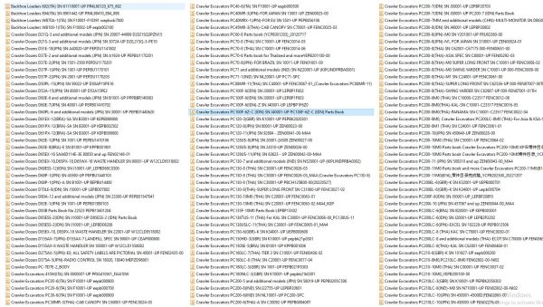 Komatsu Construction 5.06 GB Update 2024 Part Book PDF 2