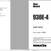 Komatsu Dump Truck 1.03 GB Shop Manual Updated 2024 PDF 2