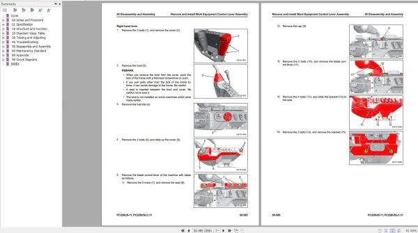 Komatsu Hydraulic Excavator Updated 2024 10.7 GB PDF Shop Manual 7