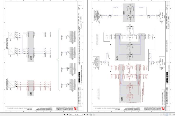 Liebherr Hydraulic Excavator A922 Rail Litronic Service Manual 12254862 09.2021 1