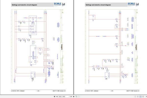 Liebherr Hydraulic Excavator LH26EC LH26EM Service Manual 11841696 07.2020 1 1