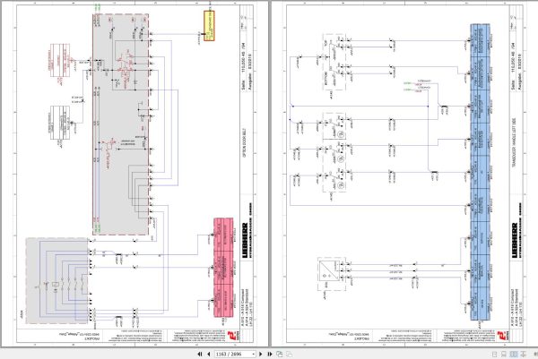 Liebherr Hydraulic Excavator LM80M LM80C Service Manual 12215854 11.2021 1