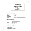 Liebherr Hydraulic Excavator R914 R918 R920 Compact Service Manual 12214599 11.2021