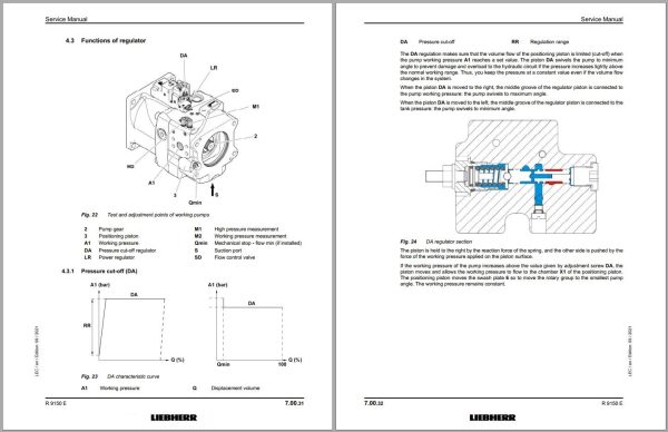 Liebherr Hydraulic Excavator R9150E Service Manual 38120 12.2021 1
