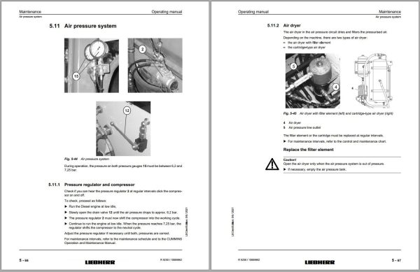 Liebherr Hydraulic Excavator R9250 Service Manual 13466 06.2021 1