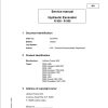 Liebherr Hydraulic Excavator R926 to R950 Service Manual 10216478 12.2021