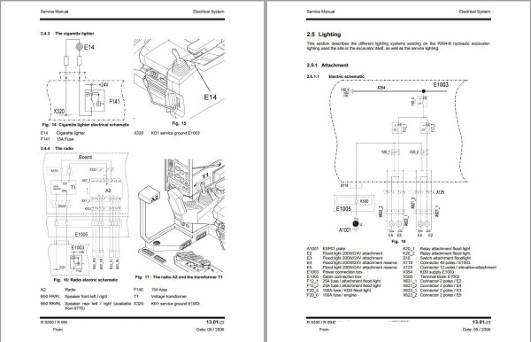 Liebherr Hydraulic Excavator R9350 R994B Litronic Service Manual 12.2021 1