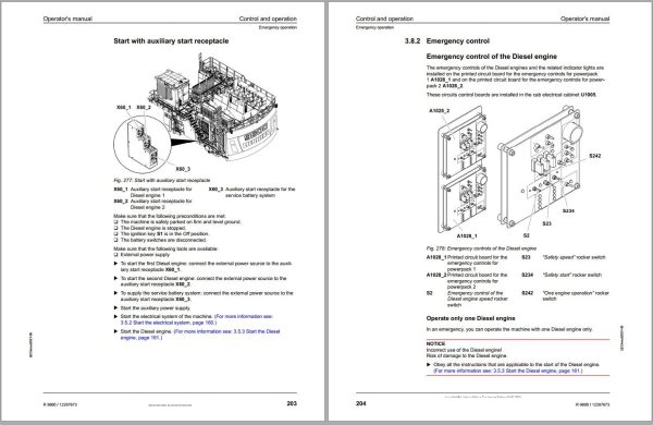 Liebherr Hydraulic Excavator R9600 Service Manual 47002 09.2021 1