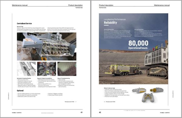 Liebherr Hydraulic Excavator R9600 Service Manual 47002 12.2021 1
