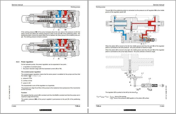 Liebherr Hydraulic Excavator R9800 Service Manual 48027 09.2021 1